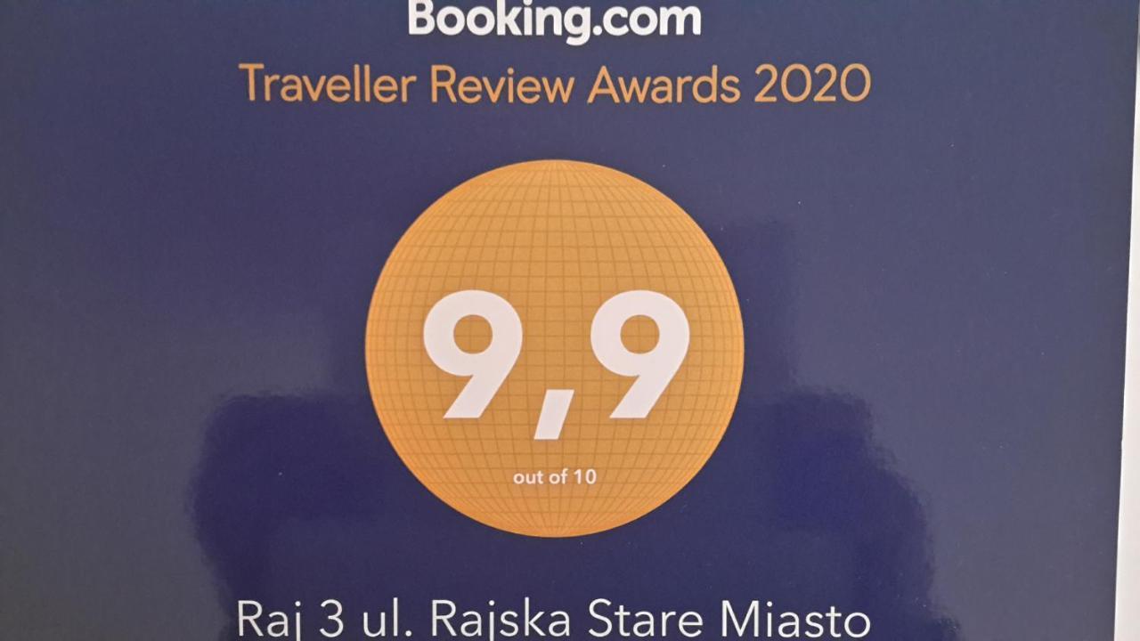 Raj 3 Ul. Rajska Stare Miasto Cracóvia Exterior foto
